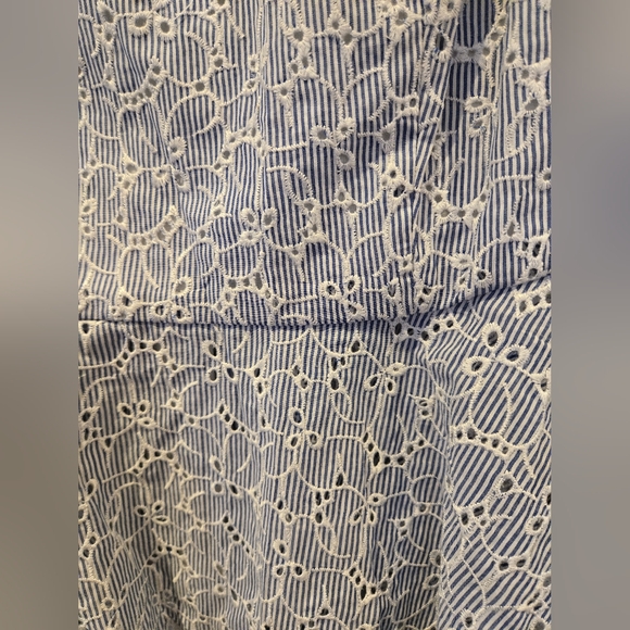 HD in Paris Eyelet Peplum Top Size 4 - Picture 6 of 9